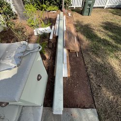 REDWOOD SIDING  We have 20 pieces left over 6”x 16’ fire blocker siding