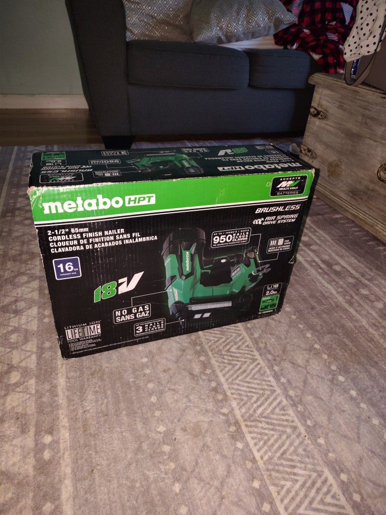 Cordless* Battery* Finish Gun