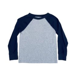 Cat & Jack Gray/Navy Long Sleeve Raglan Boys 4T, Never Worn, SMOKE FREE!