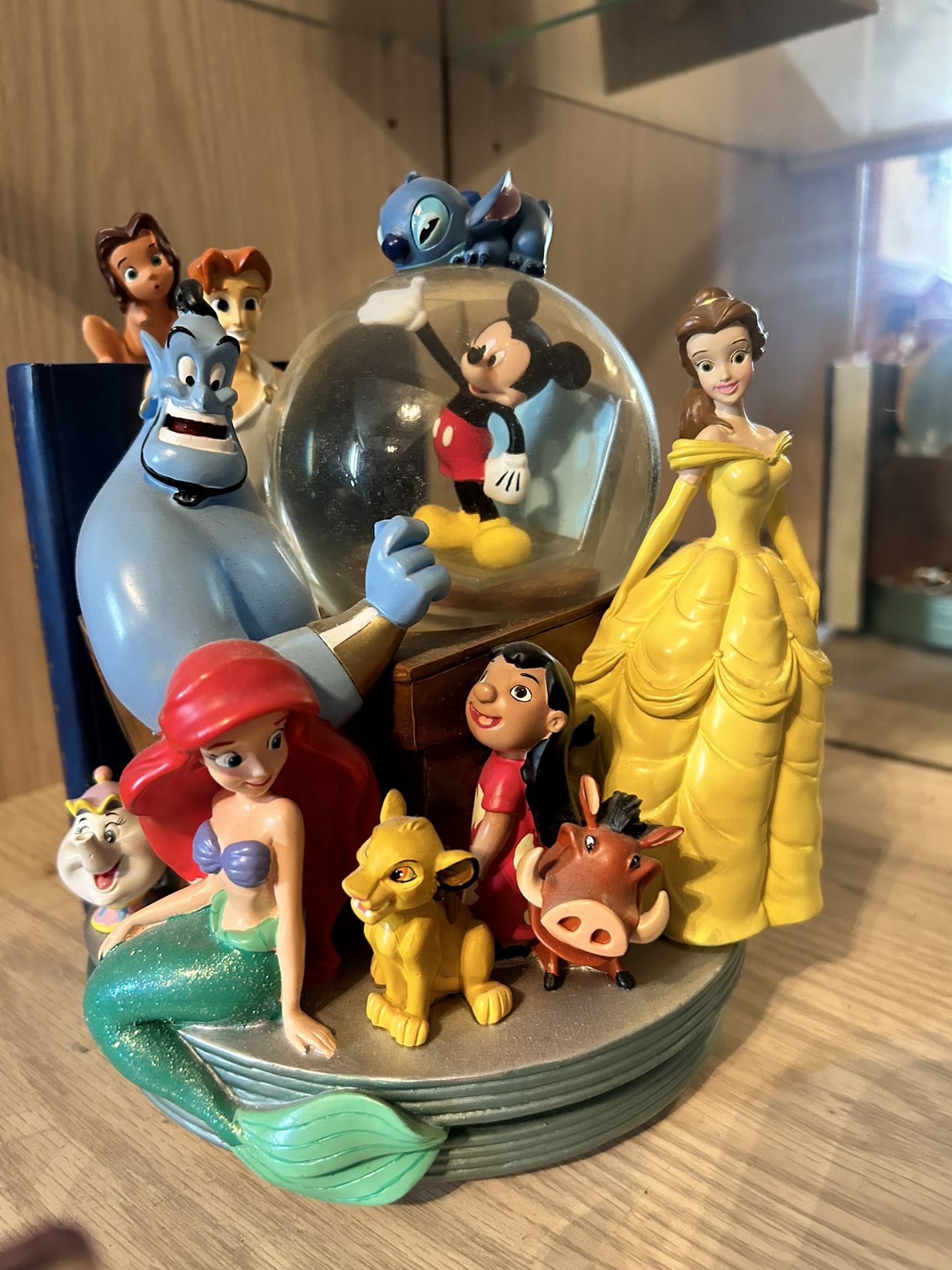 Disney Character Globe Plays Music