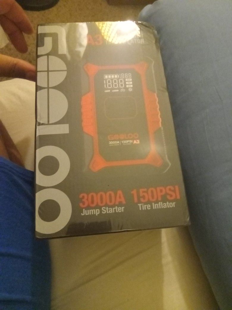 Jump Starter Tire Inflater