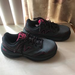 Price Reduced New: Womans New Balance Steel Toed Sneakers 8 1/2
