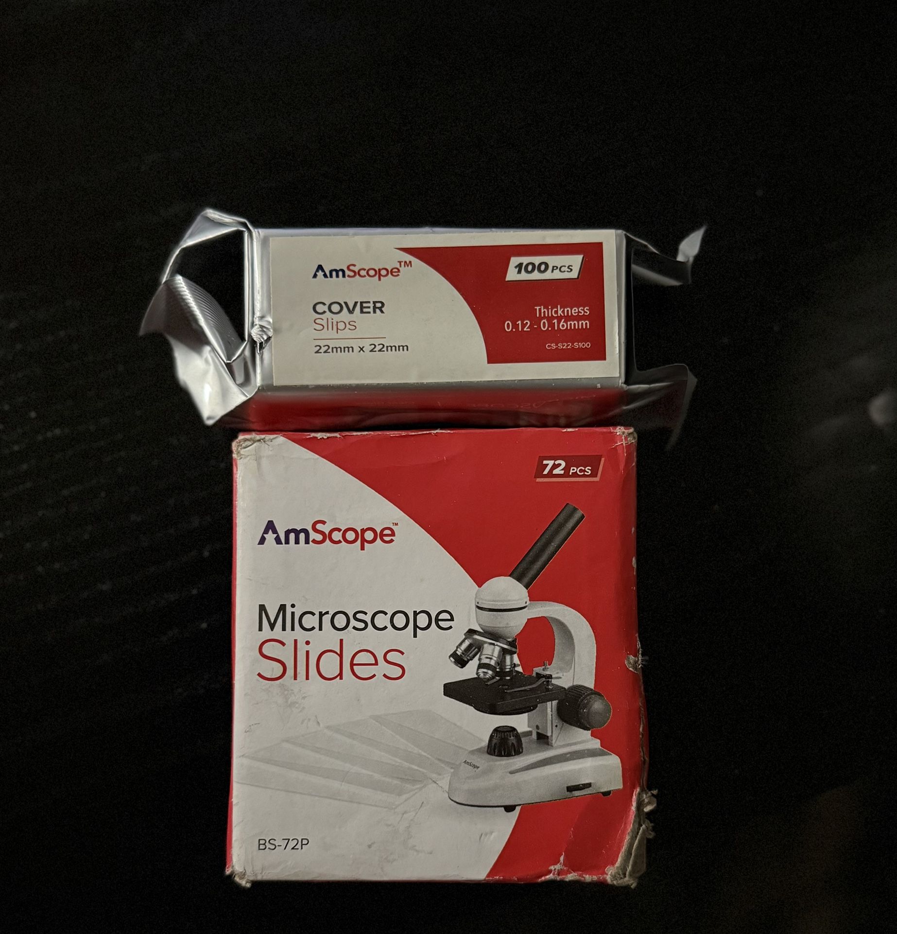 Microscope Slides & Cover Slips