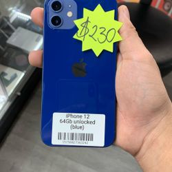 iPhone 12 64GB Unlocked Phone Telefonica Desbloqueado