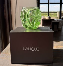 Lalique Tourbillons Vase