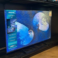 70” Hisense 4K UHD Android Smart TV