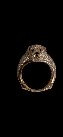 Rose gold ring #26585