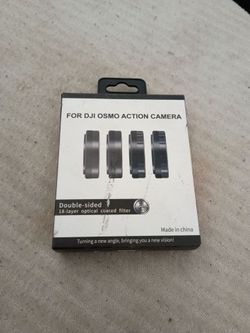 Dji osmo action camera double sided 18 layer coated filter