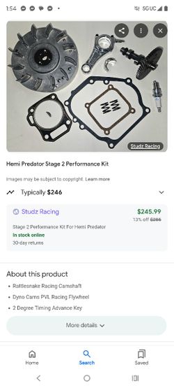 Stage 2 Upgrade For Predator 212 Hemi