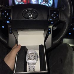 VVS Moissanite Mechanical Watch