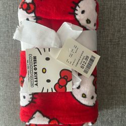 New Hello Kitty (Pack Of 2 )Hand Towels 