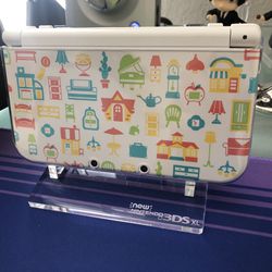 New 3DS XL Animal crossing edition with box and dial ips screens