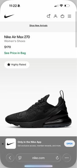 Black Air max 270