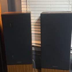 Kenwood Speakers Standing