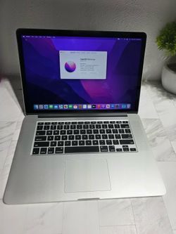 MACBOOK PRO RETINA 2015 15 INCH RETINA DISPLAY 16GB RAM HDMI OUTPUT  DISK TRAY  512GB SSD  INTEL CORE I7 PROCESSOR INTEL iris pro 1536 BRAND NEW BATTE