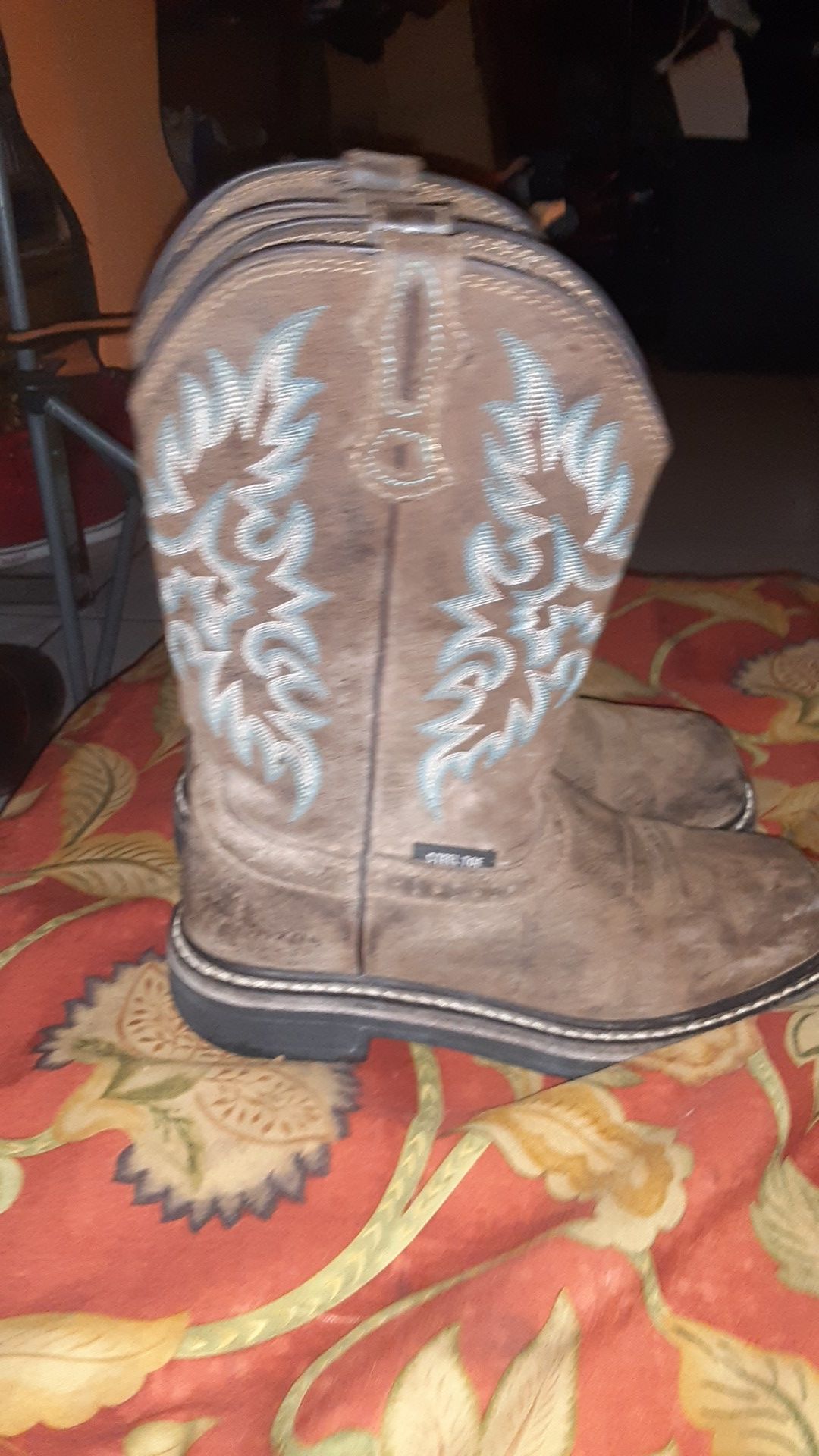 Women's Steel Toe Brazos Boot's