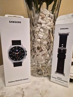 New Samsung Galaxy SmartWatch  8 Classic 46m with extra Band