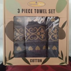 Djoune Felix  3pcs Towel Set