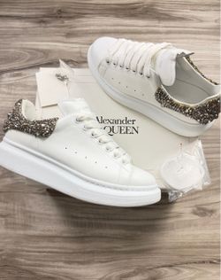 Alexander McQueen Oversized Crystal Sneaker Size 8 (EU 39) Womens