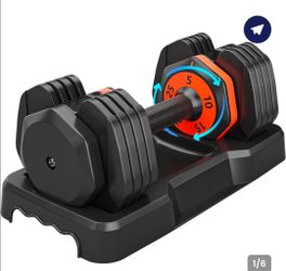 MANCUERNA AJUSTABLE 5 en 1/5-in1 ADJUSTABLE DUMBBELL
