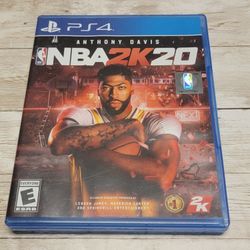 NBA 2K20 Sony PS4 Basketball Sports Game Playstation 4 Anthony Davis Cover