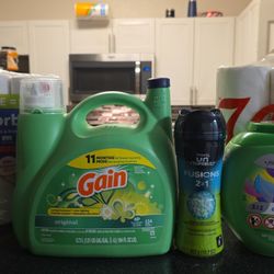 Gain Laundry + Paper Goods Bundle (Detergent, Pods, TP & Towels)