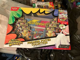 Pokemon ascended heroes lucario premium poster collection