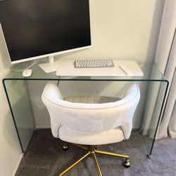 Glass Desk/ Console Table 