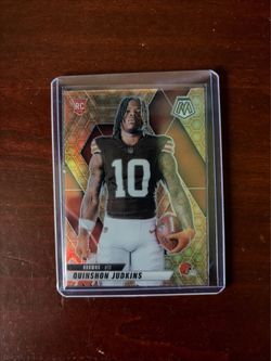 2025 Panini Mosaic - Rookie Variations Quinshon Judkins #276 Honeycomb Prizm...