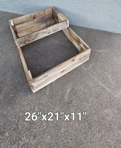 Reclaimed Wood Planters