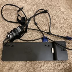 HP UltraSlim Docking Station D9Y32AA#ABA With 65W AC Adapter