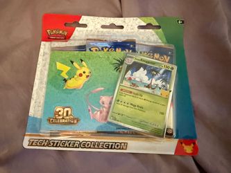 Pokémon TCG 30th Celebration Tech Sticker Collection