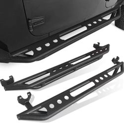 Running Boards for 07-2018 Jeep Wrangler JK Unlimited 4 Doors Side Step Nerf Bar