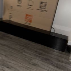Only Until 08/23 - Black tv stand