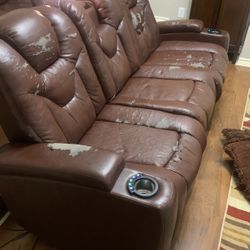 Movie Room Electronic Recliner Couches And Chair