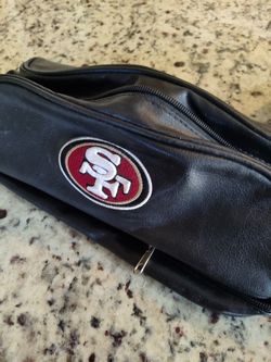 San Francisco 49ers Men's Shaving Travel Bag And hat