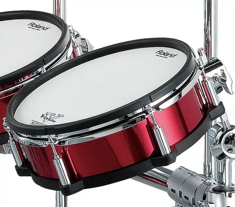 ROLAND V-drums red shell wrap package.