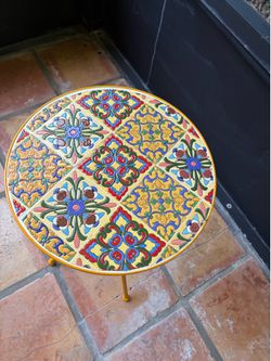 MOSAIC SIDE TABLE