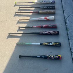 Baseball Bats $25 Each 