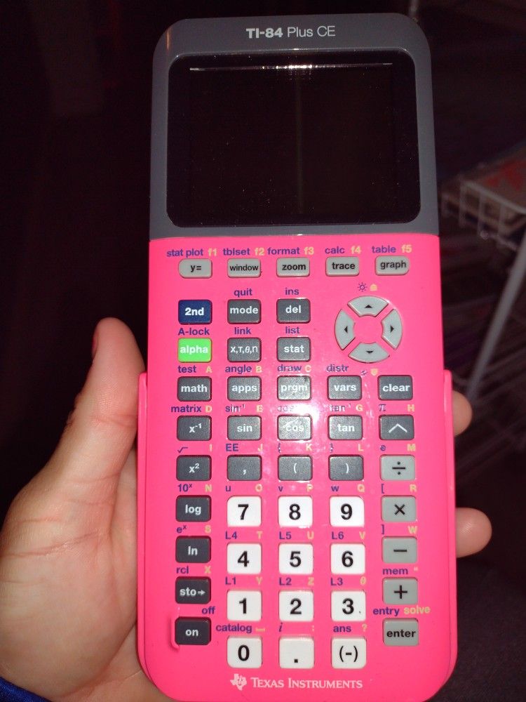 TI-84 Plus CE Calculator