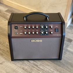 Boss ACS-LIVELT Acoustic Singer Live LT 60-Watt 1x6.5" Guitar Combo w/ Cover - Brown
