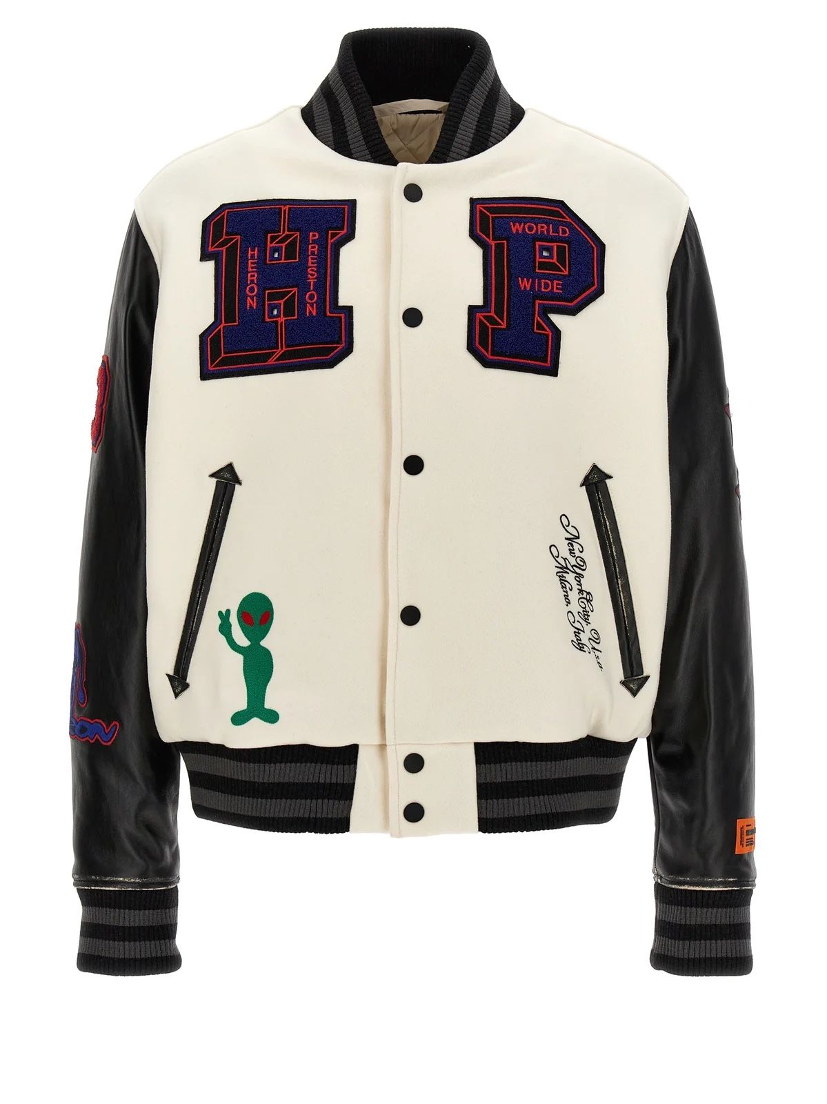 Heron Preston Varsity jacket