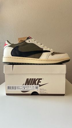 Nike Air Jordan 1s Travis Scotts Medium Olive