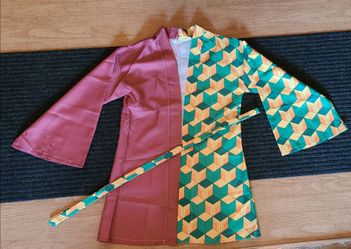 Demon slayer Halloween costume Giyu Tomioka Robe