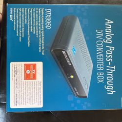 ANÁLOG PASS THROUGH DTV CONVERTER BOX