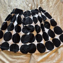 Black And White Skirt 