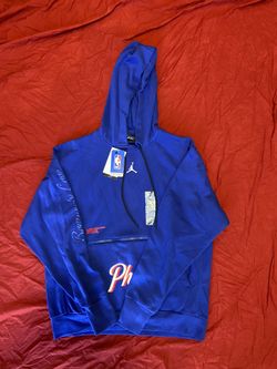 NEW Men’s Philadelphia 76ers Hoodie NBA Size Medium Blue