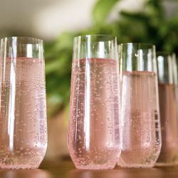 16pcs Shatterproof 7oz Champagne Flute, New