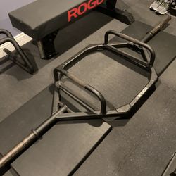 Rogue Fitness Brand TB-2 Knurled Trap Barbell 60 Lb - Retails For $510