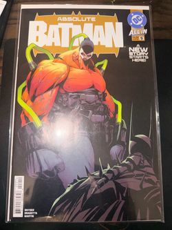 Absolute Batman #9 second print comic book